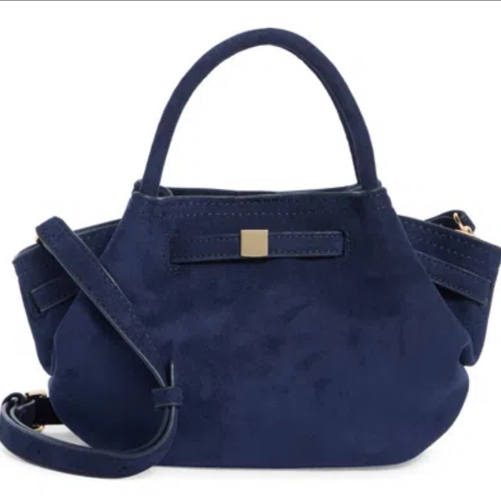 Elegant Navy Blue Handbag